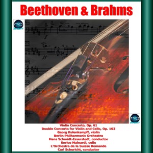 Beethoven & Brahms: Violin Concerto, Op. 61 - Double Concerto for Violin and Cello, Op. 102 dari Georg Kulenkampff