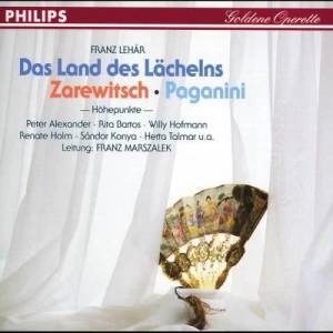 Rita Bartos的專輯Das Land des Lächelns - Der Zarewitsch - Paganini