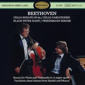 Beethoven: Cello Sonata, Op. 69 & Variations for Piano and Cello