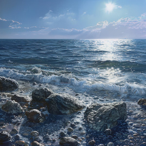 อัลบัม Binaural Ocean Depths: Meditation Soundscapes ศิลปิน Solfeggio Frequencies Healing