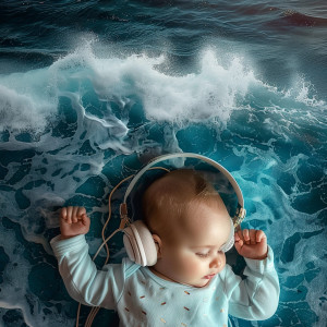 Relax with Waves的專輯Binaural Ocean Lullaby: Baby Sleep Melodies