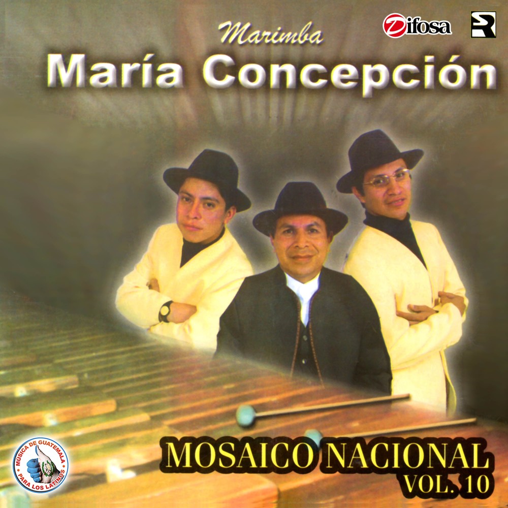 Mosaico Nacional Vol. 10: Tennis Club / Momostenango / Coloniales / Llegarás a Quererme / Coco Seco / Flores Pa Mamá / Entre Palmeras / Retalhuleu / Merengue Amigo / Pastores Pueblito Lindo