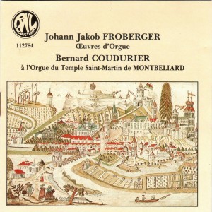 Album Froberger: Oeuvres d'orgue from Bernard Coudurier