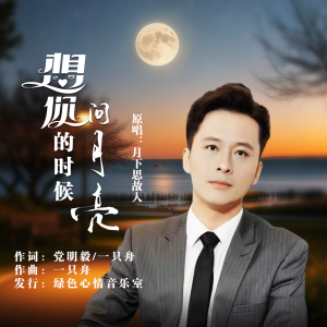 收听绿色心情的想你的时候问月亮（男版） (完整版)歌词歌曲