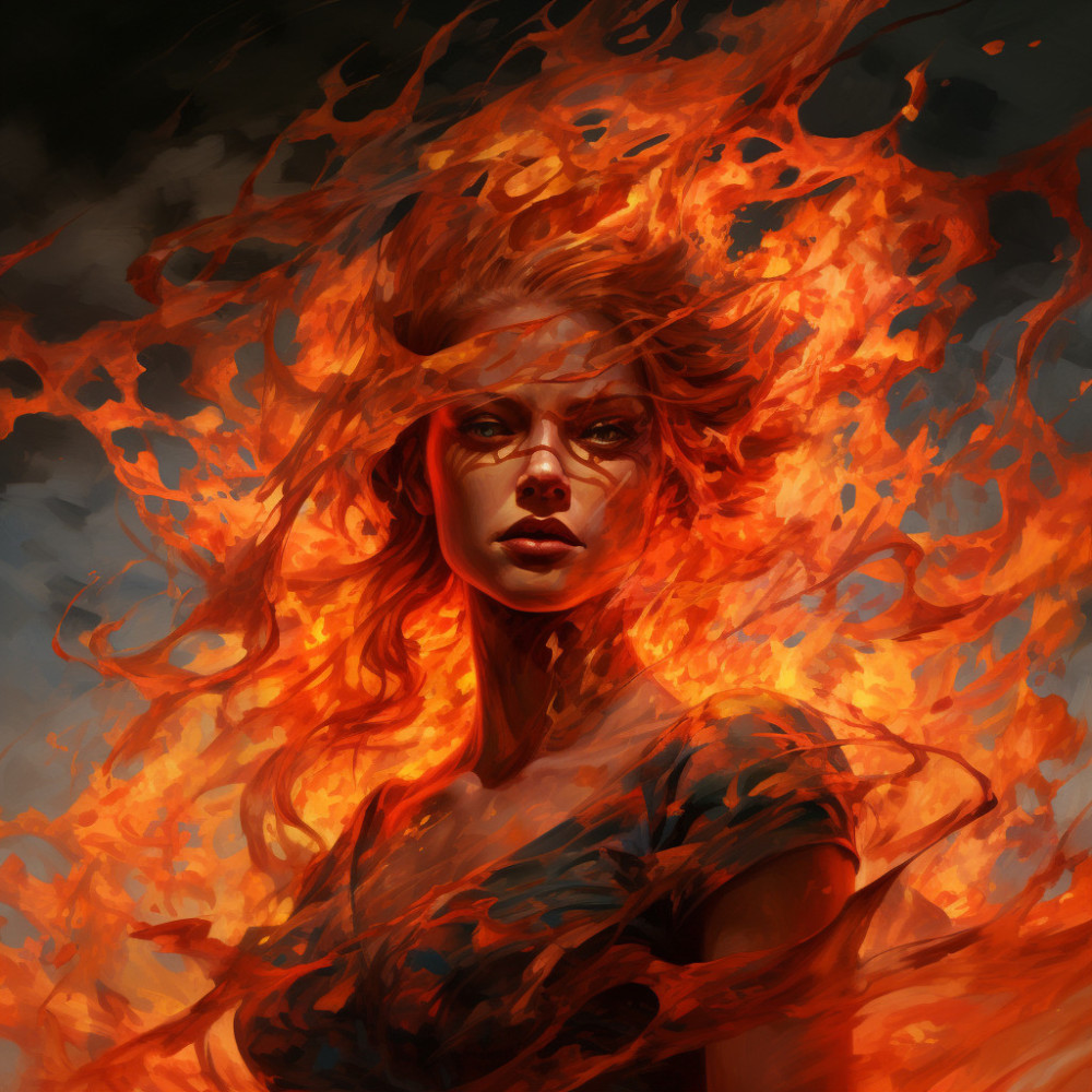Meditative Flame Harmony in Hearth