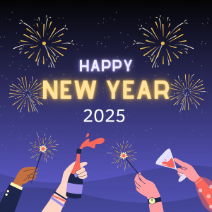 Listen to Happy New Year 2025 song with lyrics from Alexander Gresham