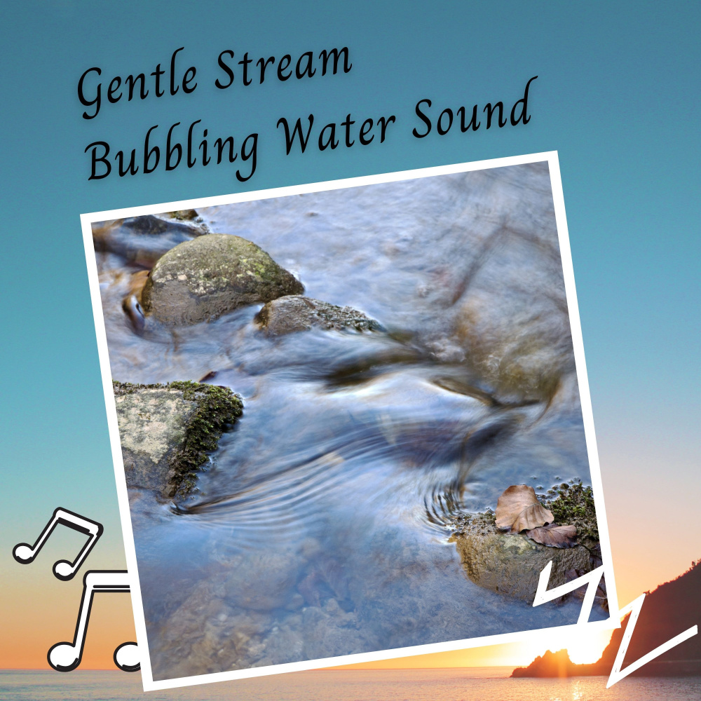 Gentle Stream Bubbling Water Sound - 2 Hours