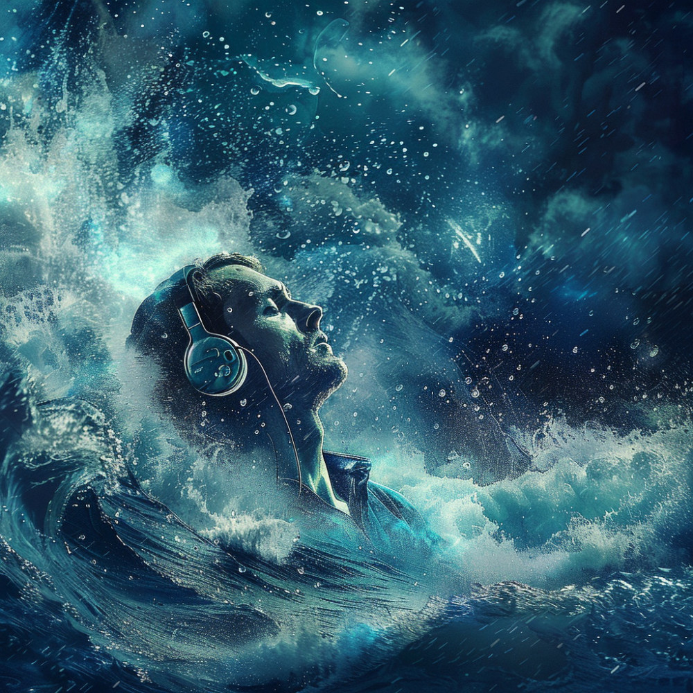 Waves Calm Ocean