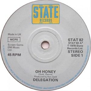 Album Oh Honey from Delegation