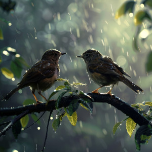 อัลบัม Binaural Pets Calm: Nature Rain and Birds Relaxation ศิลปิน The Unexplainable Store
