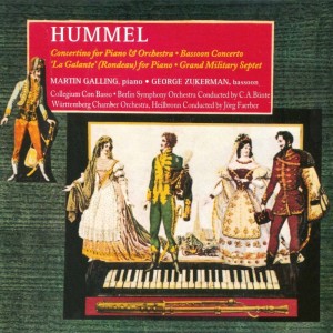Album Hummel: Concertino In G / Rondo In E / Bassoon Concerto In F / Septuor Militaire In C from Martin Galling