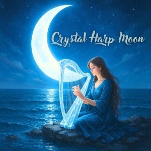 อัลบัม Crystal Harp Moon & Ocean Reflections ศิลปิน Moonlight Shadow Universe