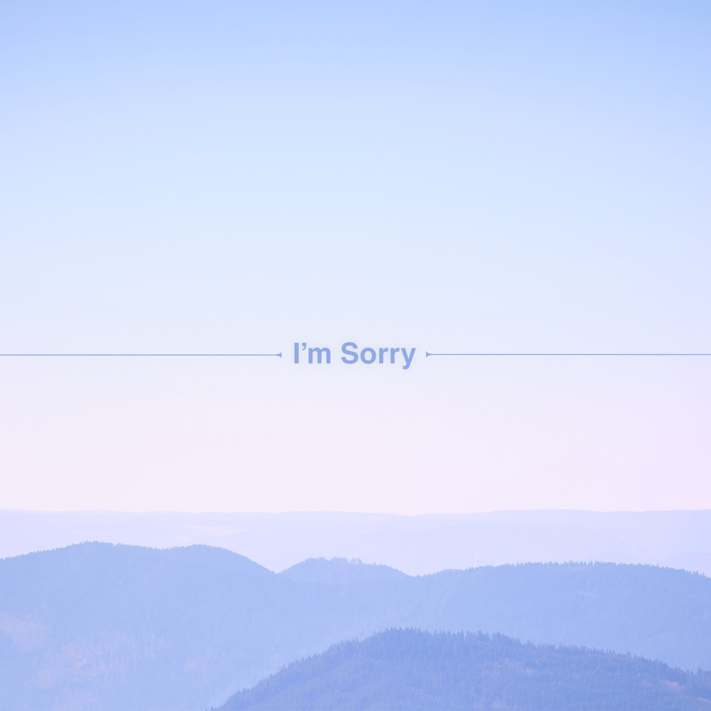 I'm Sorry