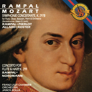 อัลบัม Mozart: Concerto for Flute and Harp & Sinfonia concertante ศิลปิน Jnos Rolla & Franz Liszt Chamber Orchestra