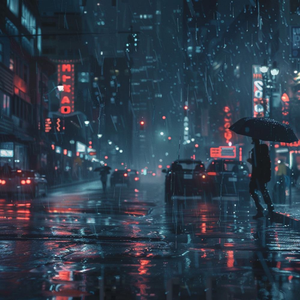 Focused Meditation in Rain Ambience