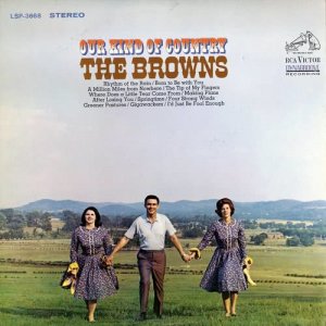 ดาวน์โหลดและฟังเพลง Rhythm of the Rain พร้อมเนื้อเพลงจาก The Browns