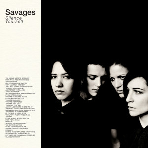 Album Silence Yourself from Savages