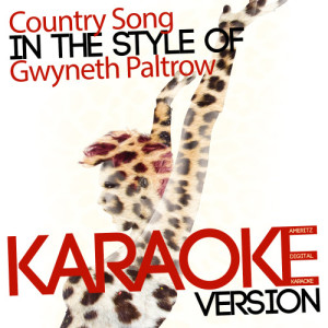 ดาวน์โหลดและฟังเพลง Country Song (In the Style of Seether) [Karaoke Version] (Karaoke Version) พร้อมเนื้อเพลงจาก Ameritz Digital Karaoke
