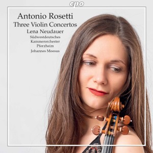 Südwestdeutsches Kammerorchester Pforzheim的專輯Rosetti: 3 Violin Concertos