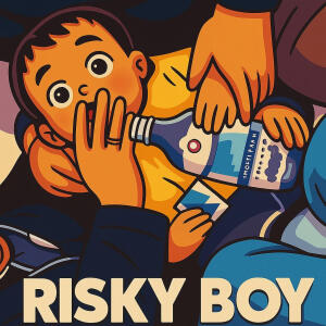 ดาวน์โหลดและฟังเพลง Risky Boy (feat. Janel Najafli) (Explicit) พร้อมเนื้อเพลงจาก Sa1_Rivers