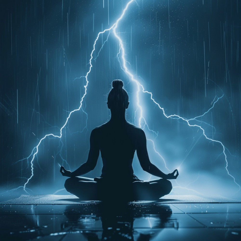 Claridad En La Meditación Con Sonidos De Trueno Binaural