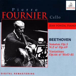 Album Pierre Fournier, cello • Jean Fonda, piano : Ludwig van Beethoven from 皮埃尔·富尼埃