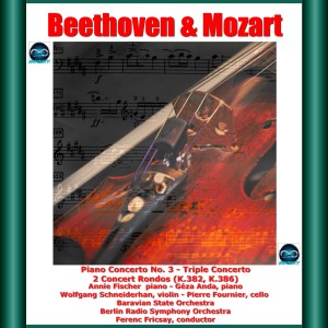 Album Beethoven & Mozart: Piano Concerto No. 3 - Triple Concerto - 2 Concert Rondos (K.382, K.386) from Pierre Fournier