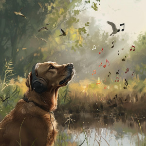 Binaural Beat的專輯Creek Harmonies: Binaural Birds and Nature for Dogs - 80 88 Hz