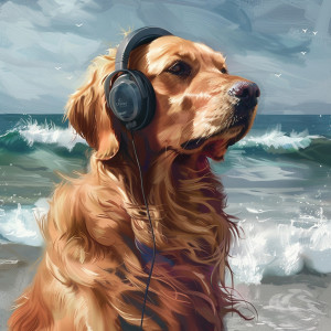 Ocean Waves Sounds的專輯Playful Tides: Dogs Ocean Adventures