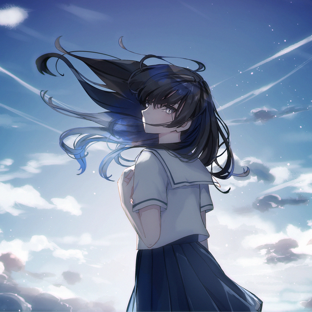 青嵐に立つ