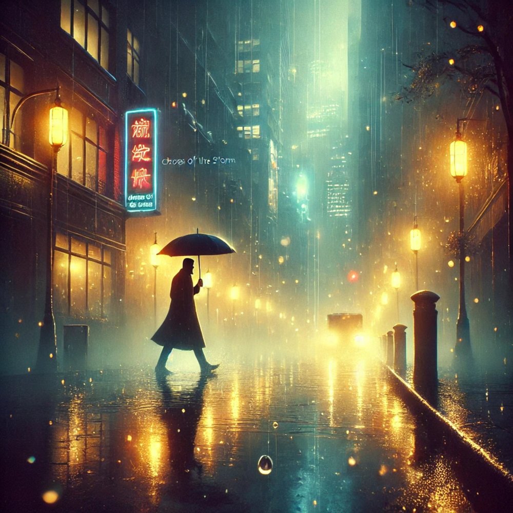 Whispering Streets Beneath the Rain