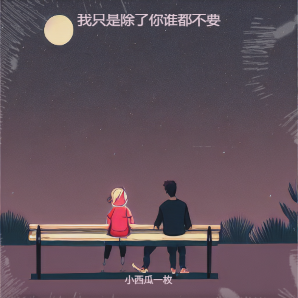 我只是除了你谁都不要 (伴奏)