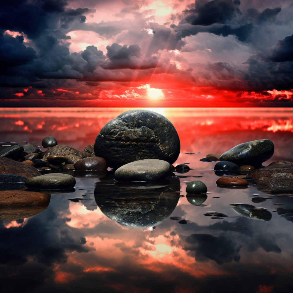 Melodic Flow at River's Edge