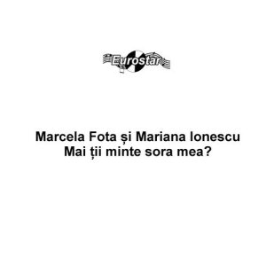 ดาวน์โหลดและฟังเพลง Marita-m-as marita พร้อมเนื้อเพลงจาก Marcela Fota