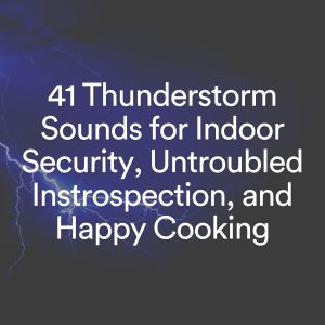 41 Thunderstorm Sounds for Indoor Security, Untroubled Instrospection, and Happy Cooking dari Thunderstorm Sounds