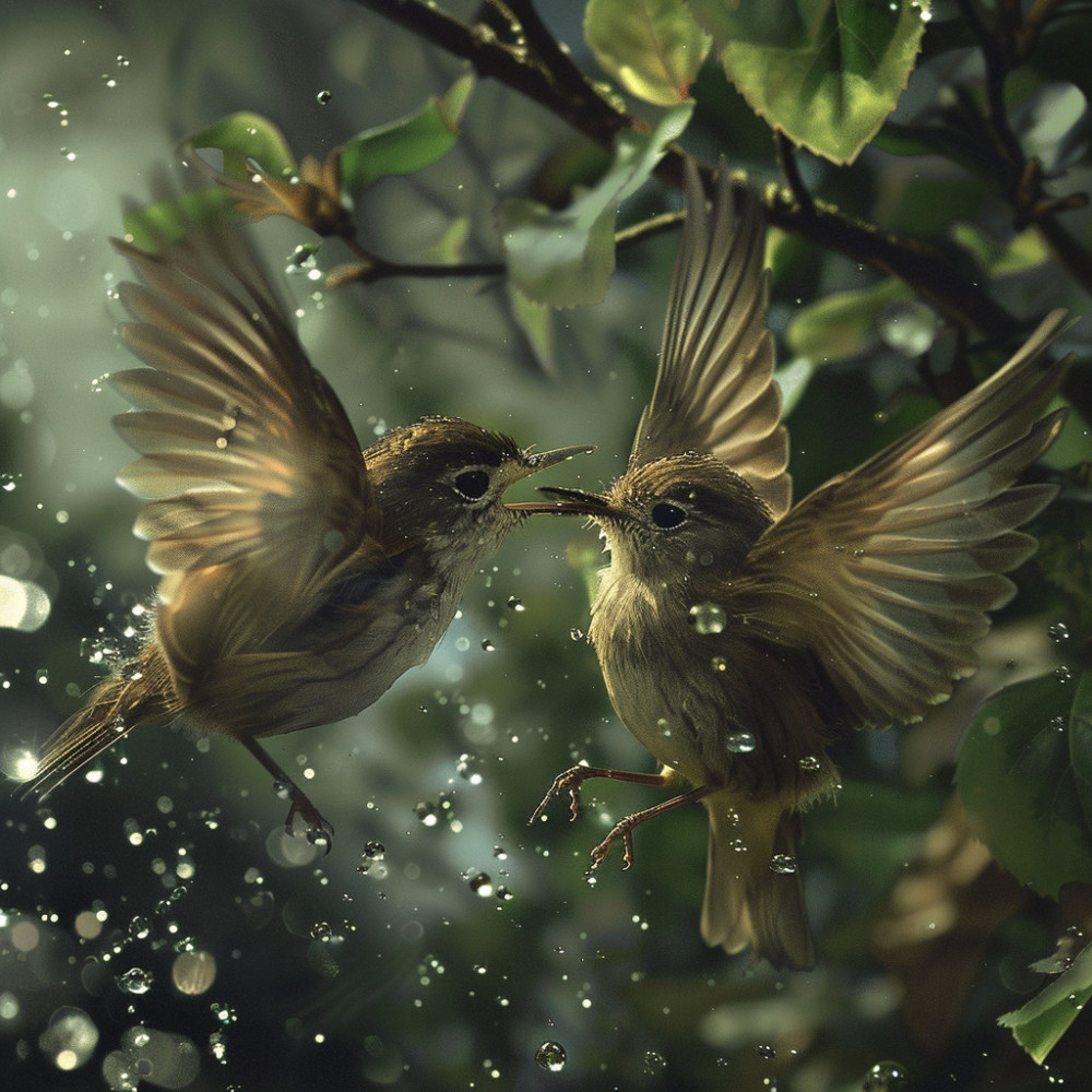 Birdsong Mingles with Peaceful Morning Light