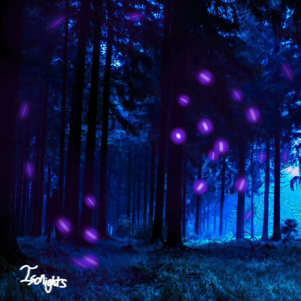 Indigo Fireflies (Sped Up)