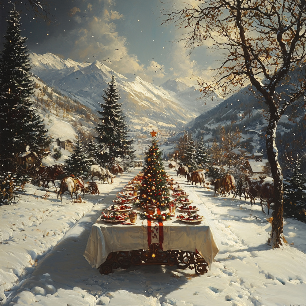 Snowy Sleighride