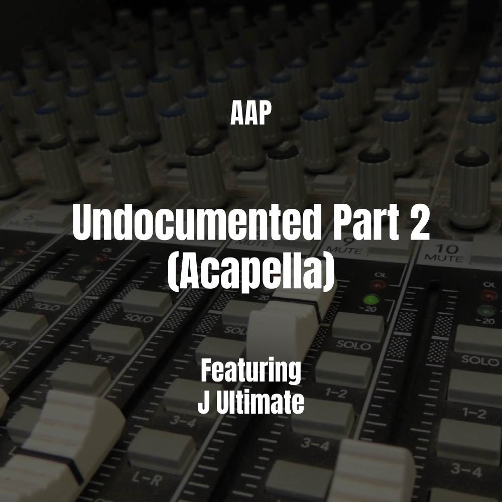 Undocumented Part 2 (Acapella) (Explicit) (Acapella|Explicit)
