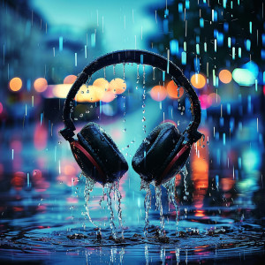 Hz Frequencies Solfeggio Healing的專輯Music on the Rain's Edge: Wet Harmonics