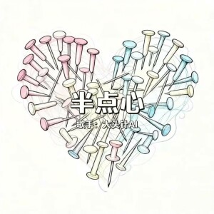 收聽大頭針 Official的半點心 (烟嗓版)歌詞歌曲