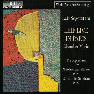 Pia Segerstam的專輯Segerstam: Chamber and Instrumental Music for Cello and Piano