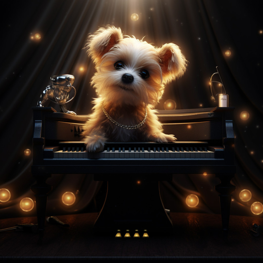 Lullaby Piano Night Dogs