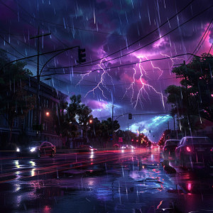 อัลบัม Soothing Binaural Rain: Thunder Sleep Rhythms ศิลปิน The Sound of the Rain
