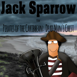 Jack Sparrow, from the Pirates of He Caribbean, Dead Man's Chest (Euphonium Cover) dari Jorijn Van Hese