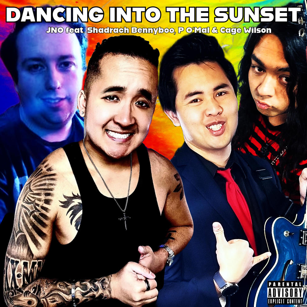DANCING INTO THE SUNSET (feat. Shadrach Bennyboo, P O'Mal & Cage Wilson)