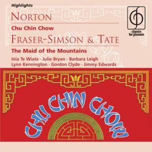 อัลบัม Norton: Chu Chin Chow; Fraser-Simson/Tate: The Maid of the Mountains ศิลปิน Michael Collins & His Orchestra