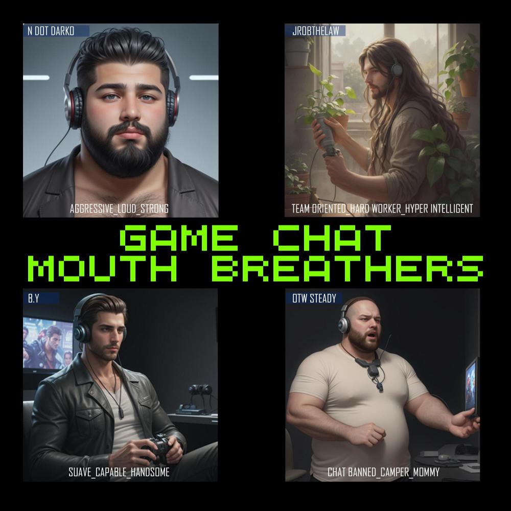 Game Chat Mouth Breathers (feat. N Dot Darko, Jrobthelaw, Bradley Yougene & Otw Steady) (Explicit)