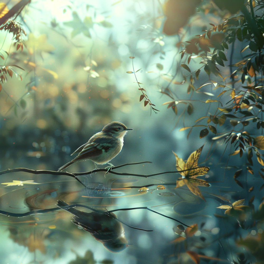 Dawn's Melodic Wake-Up in Nature