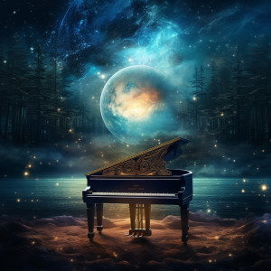 อัลบัม Moonlit Melodies: Piano Tones ศิลปิน Piano Relaxation Music Masters